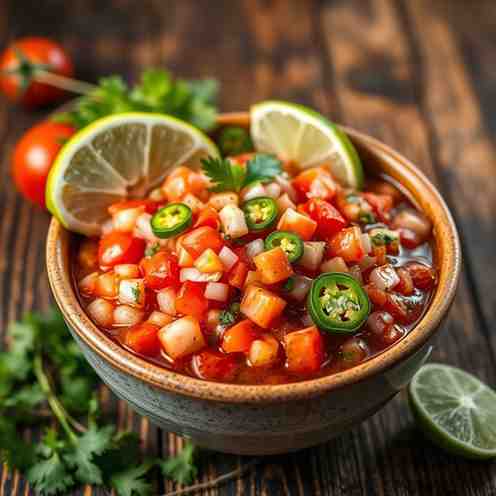 Fresh Homemade Salsa - Mexican Salsa Recipe